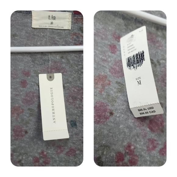 NWT Anthropologie T.La Jill Ruffled Romper - M - Picture 7 of 11